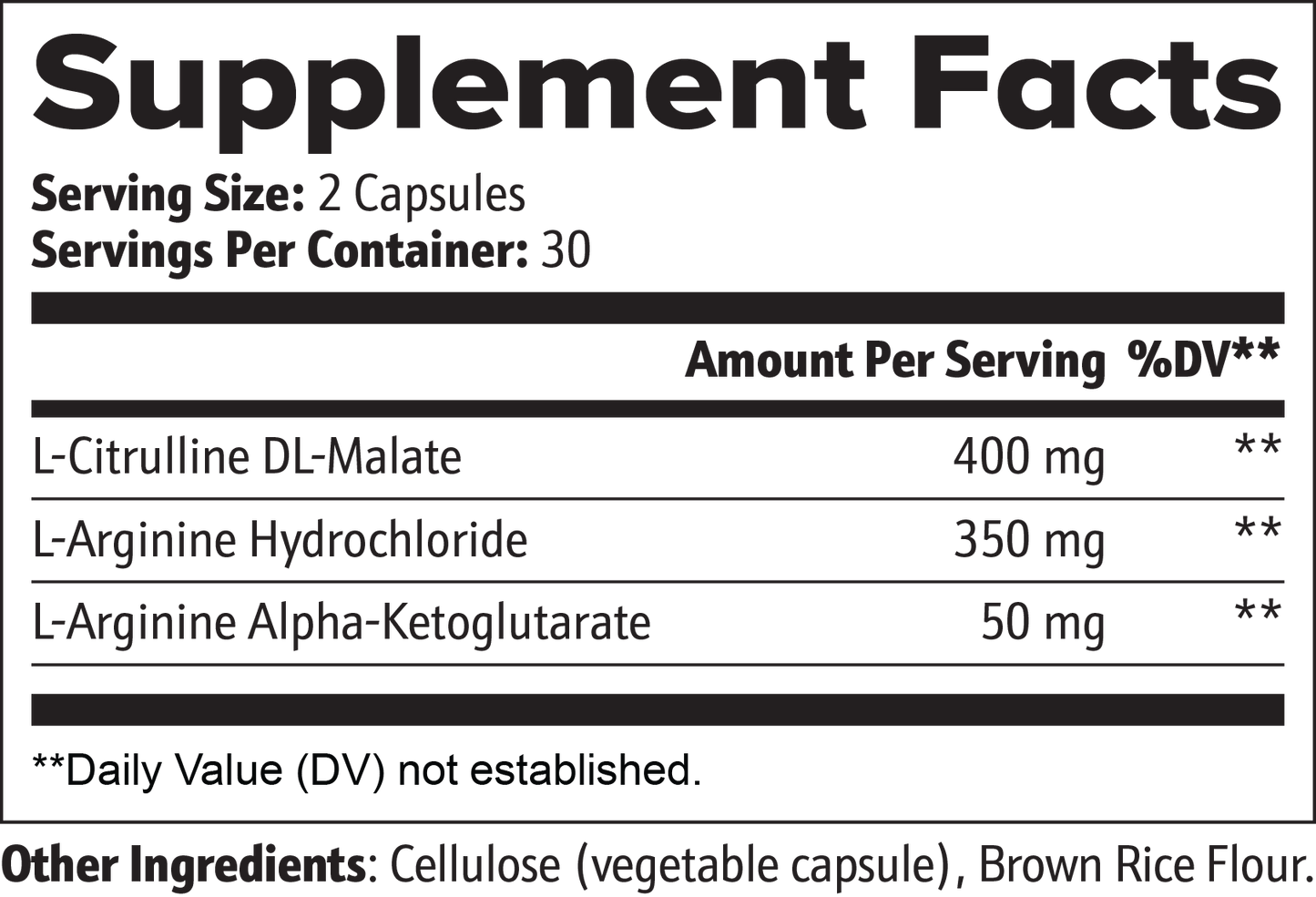 Gaudsi L-Citrulline & L-Arginine Stack
